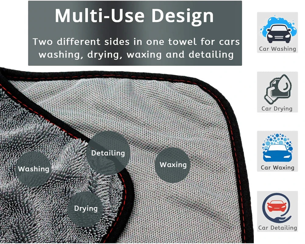 Microfiber Twist Car Wash Towel